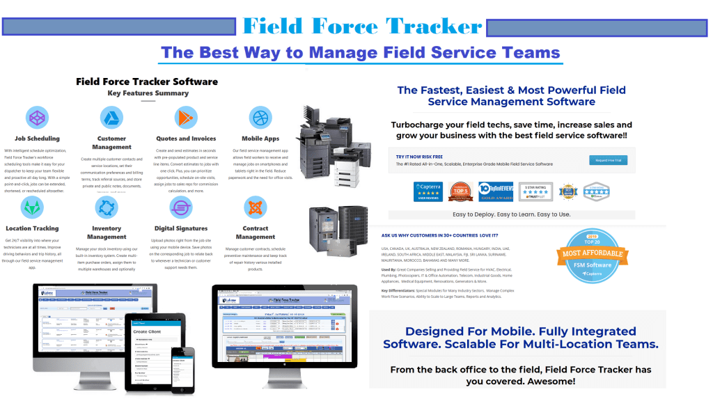 Increase Business Sales With Field Service Software