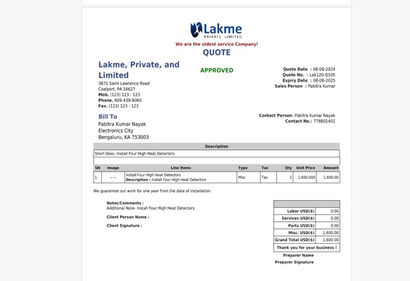 Field Service Management Job Dispatch