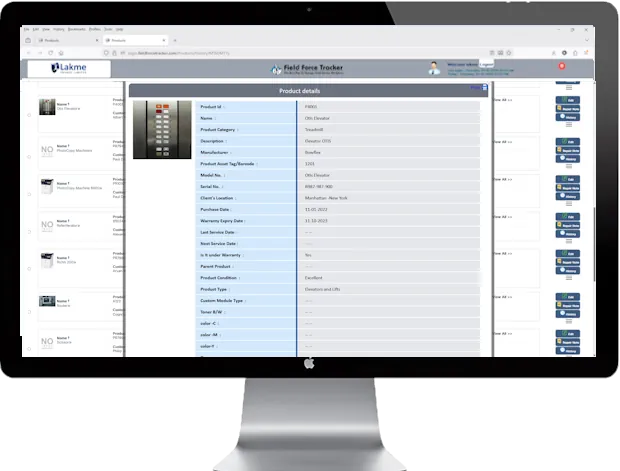 Field Service Installed Equipment management software