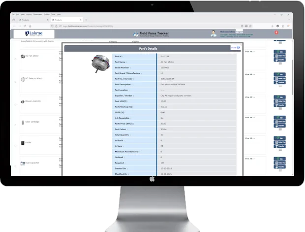 Parts Inventory Management Software